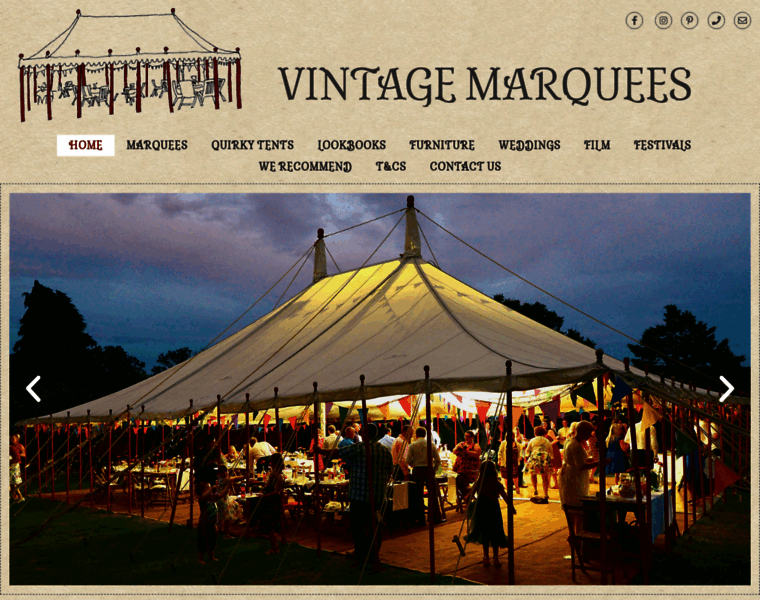 Vintagemarquees.co.uk thumbnail