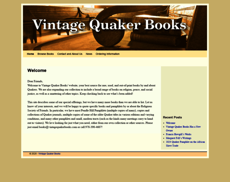 Vintagequakerbooks.com thumbnail