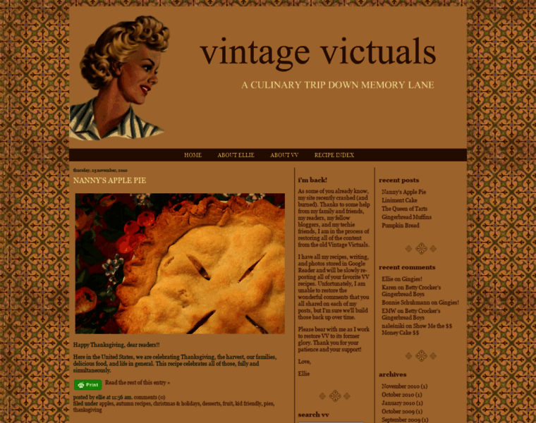 Vintagevictuals.com thumbnail