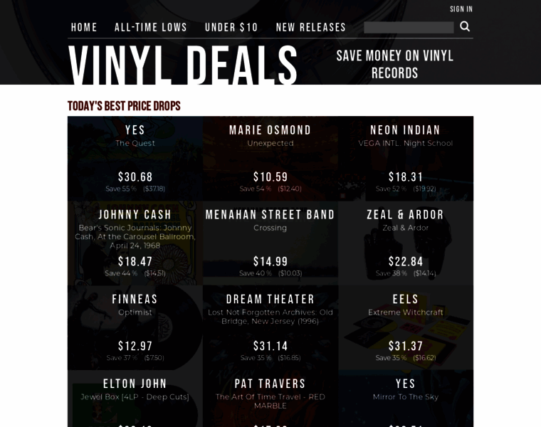 Vinyl-deals.com thumbnail