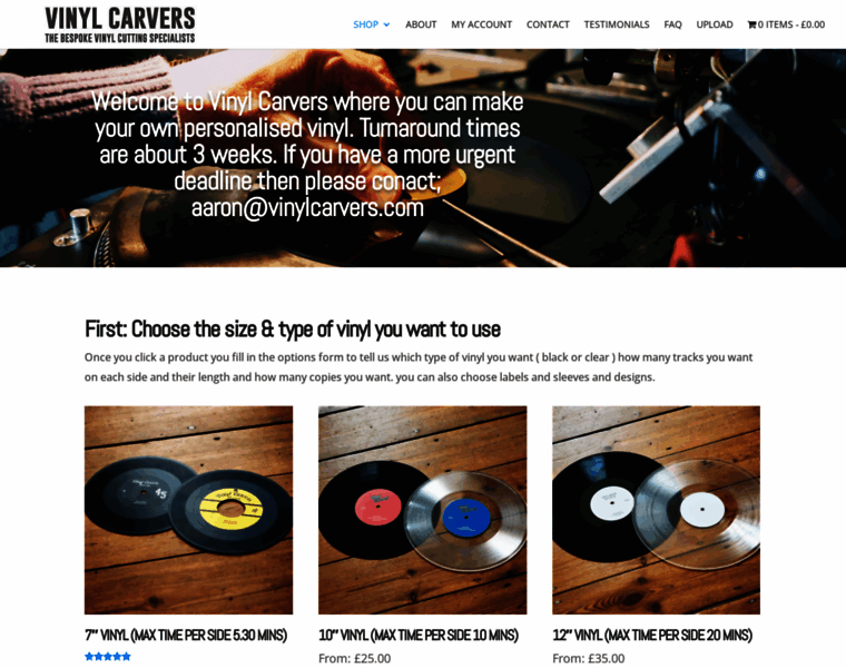 Vinylcarvers.com thumbnail