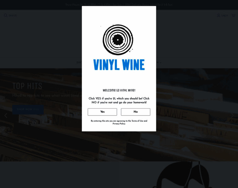 Vinylwineshop.com thumbnail
