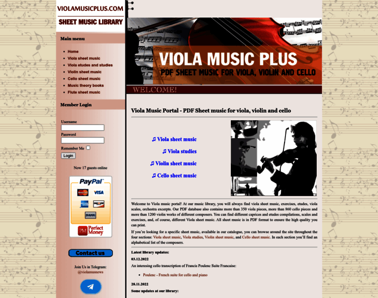 Violamusicplus.com thumbnail