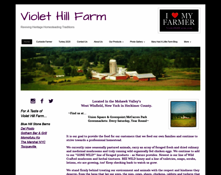 Violethillfarm.com thumbnail