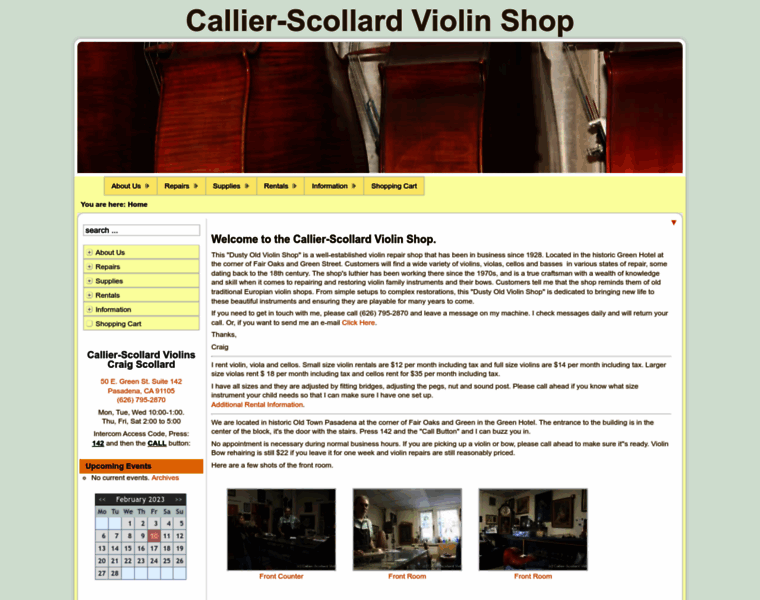 Violin-viola-cello-bass.com thumbnail