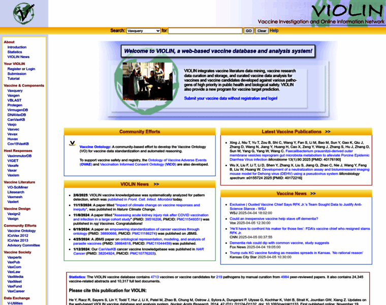 Violinet.org thumbnail