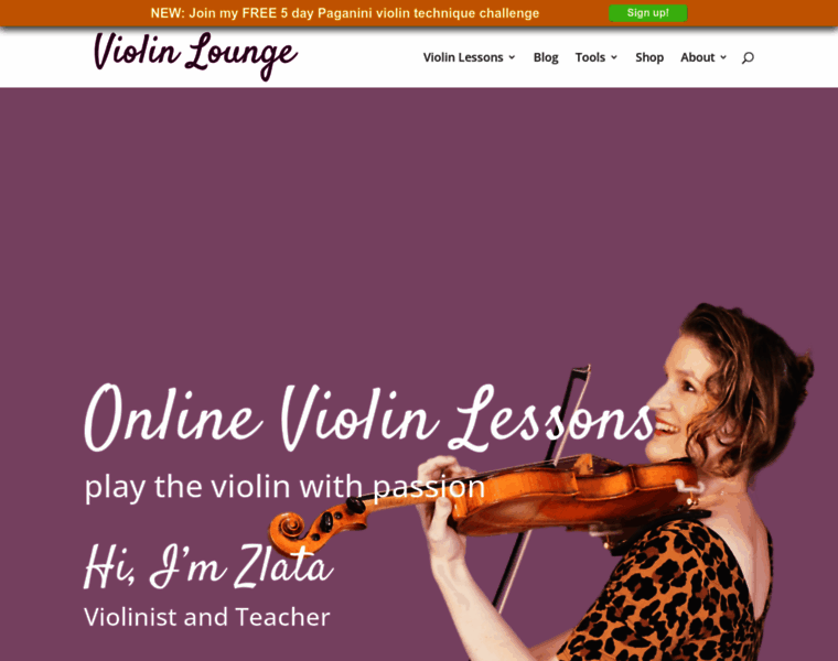 Violinlounge.com thumbnail