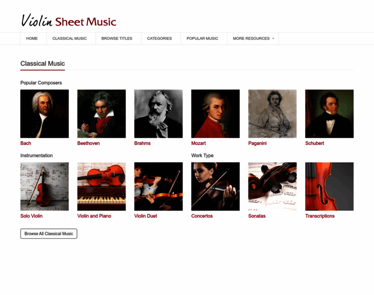 Violinsheetmusic.org thumbnail