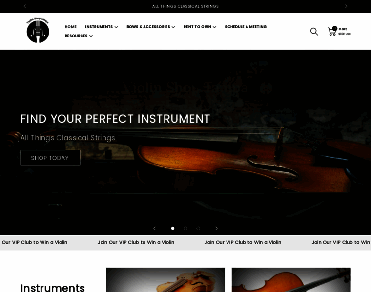 Violinshoptampa.com thumbnail