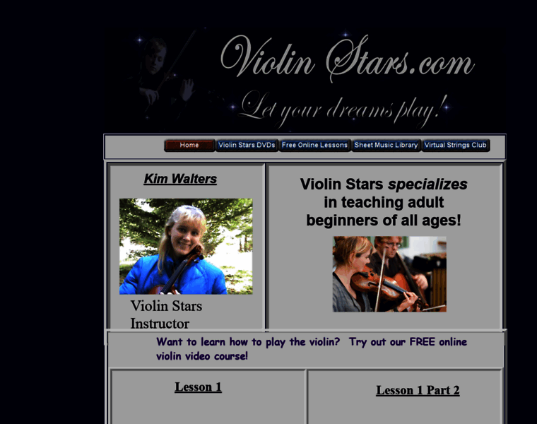 Violinstars.com thumbnail