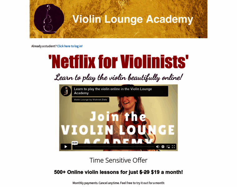 Violinviolaacademy.com thumbnail