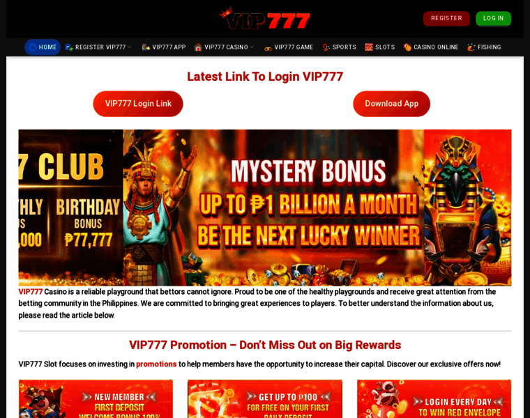 Vip777.net.ph thumbnail
