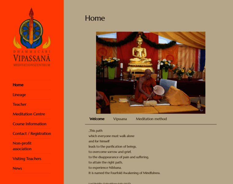 Vipassana-dhammacari.com thumbnail