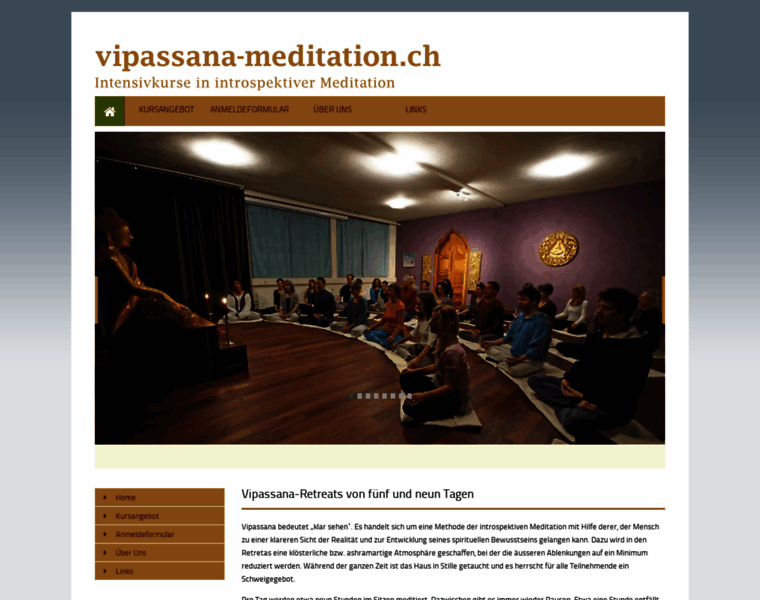 Vipassana-meditation.ch thumbnail