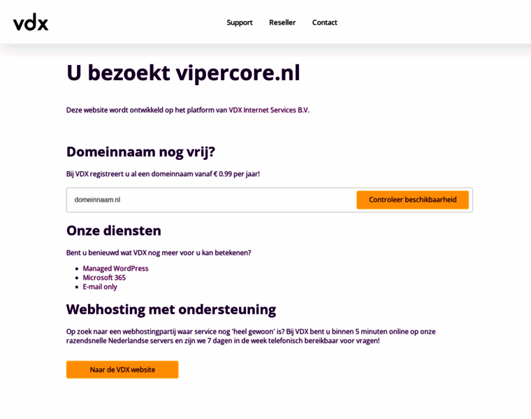Vipercore.nl thumbnail