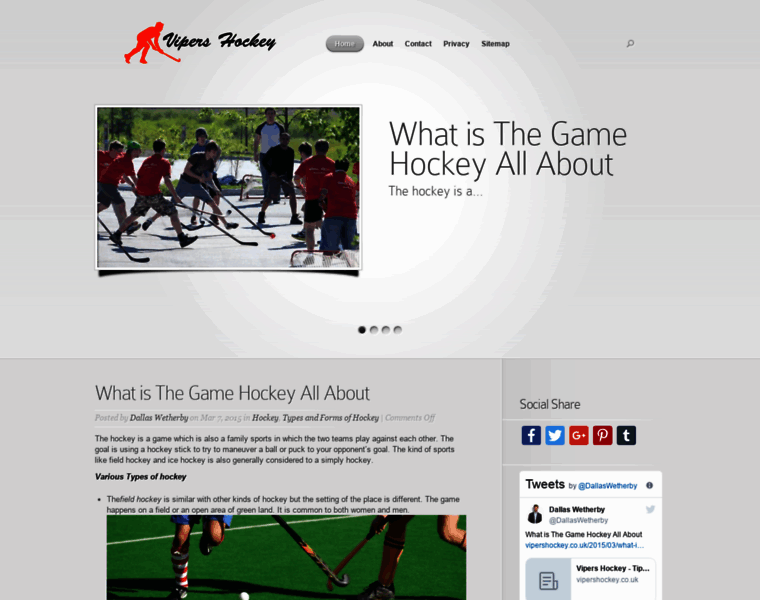 Vipershockey.co.uk thumbnail