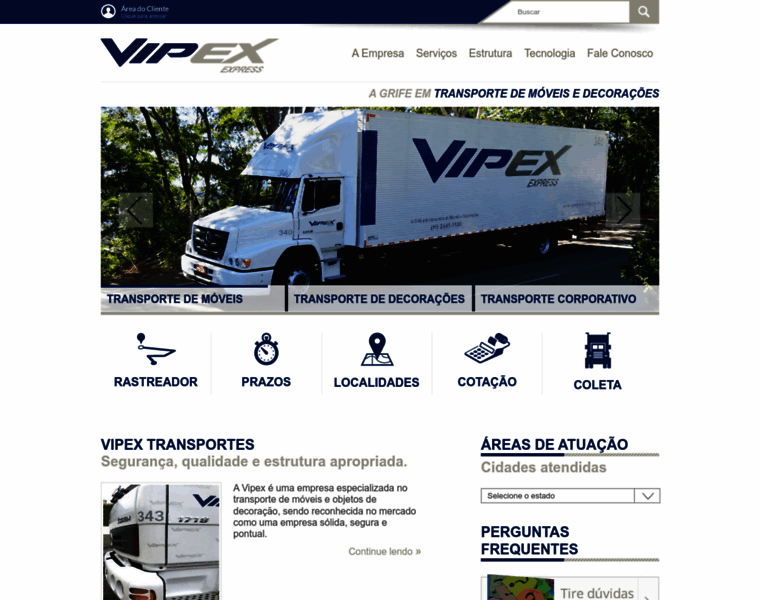 Vipextransportes.com.br thumbnail