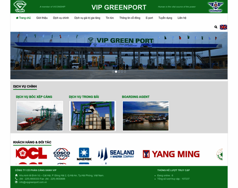 Vipgreenport.com.vn thumbnail