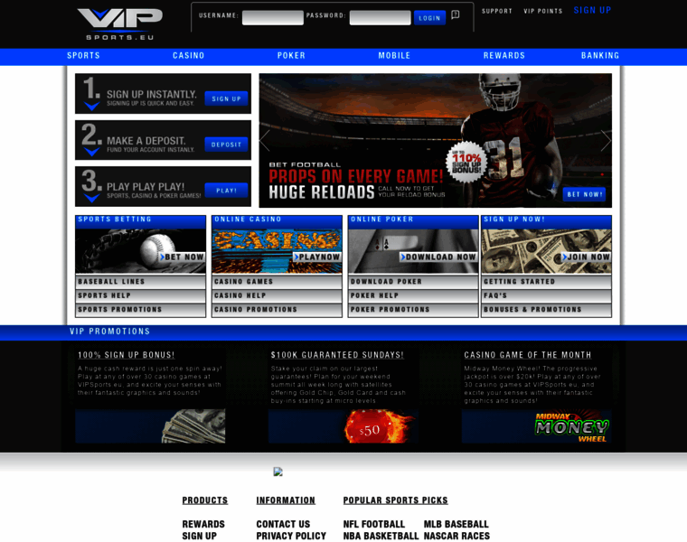 Vipsports.eu thumbnail