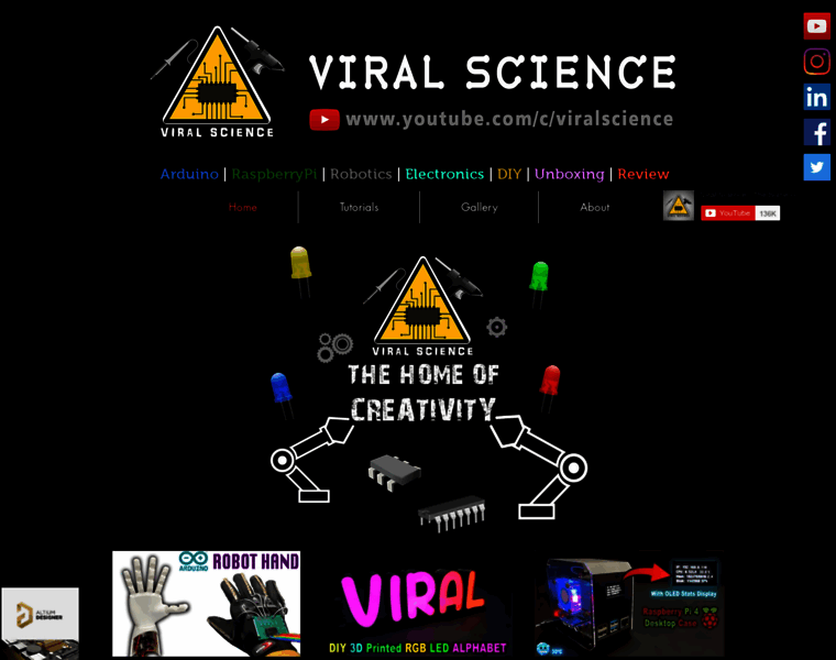 Viralsciencecreativity.com thumbnail
