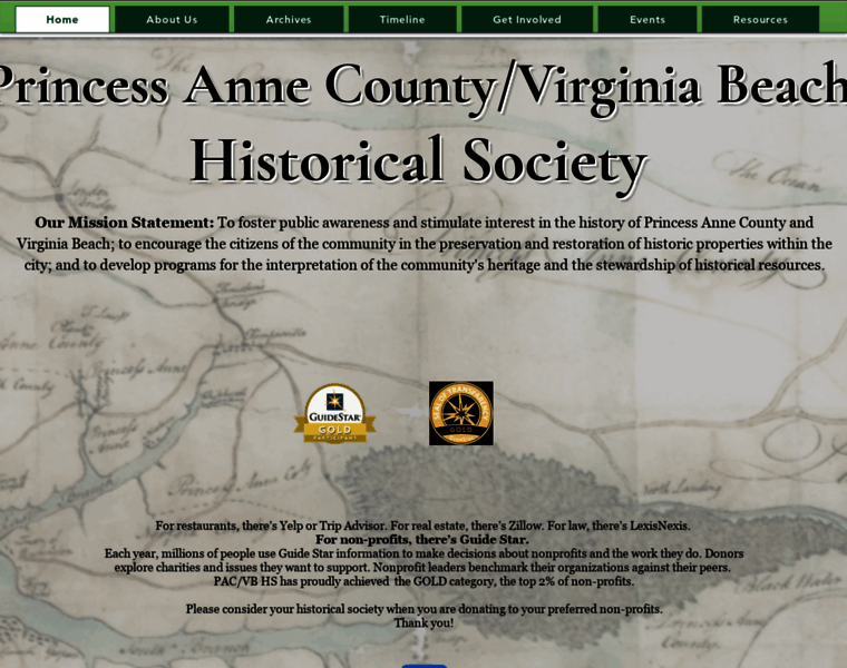Virginiabeachhistory.org thumbnail