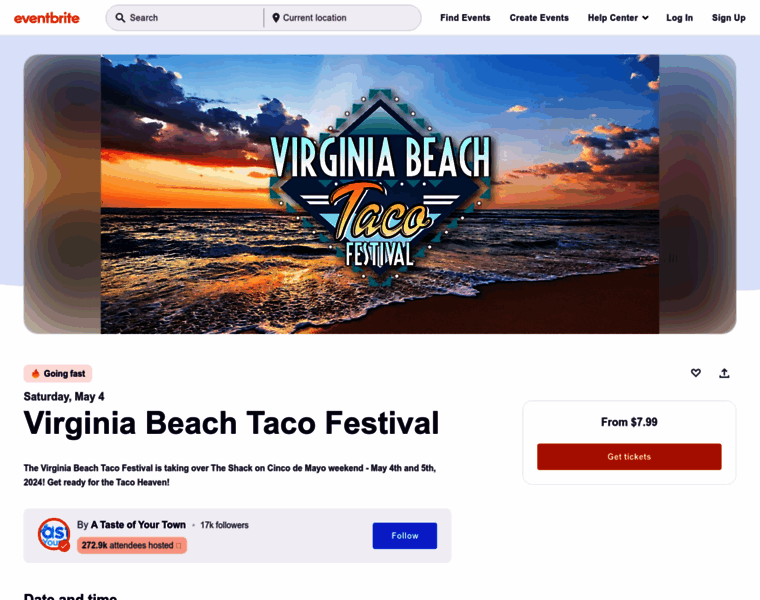 Virginiabeachtacofest.com thumbnail