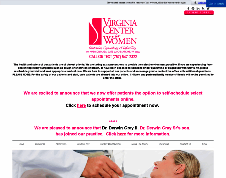 Virginiacenterforwomen.com thumbnail