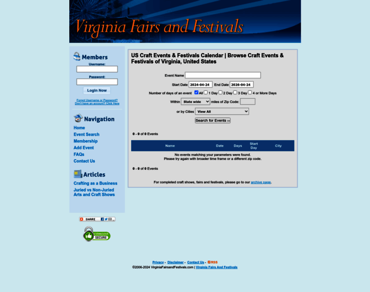 Virginiafairsandfestivals.com thumbnail