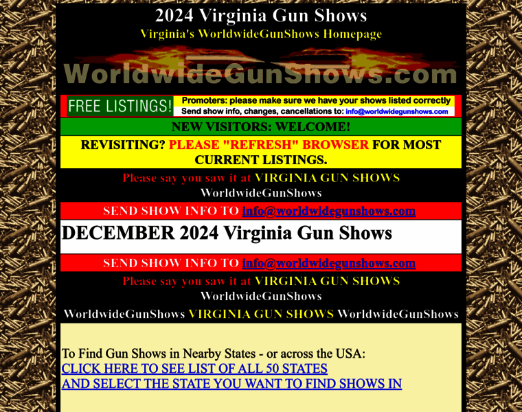 Virginiagunshows.net thumbnail Virginiagunshows.net thumbnail