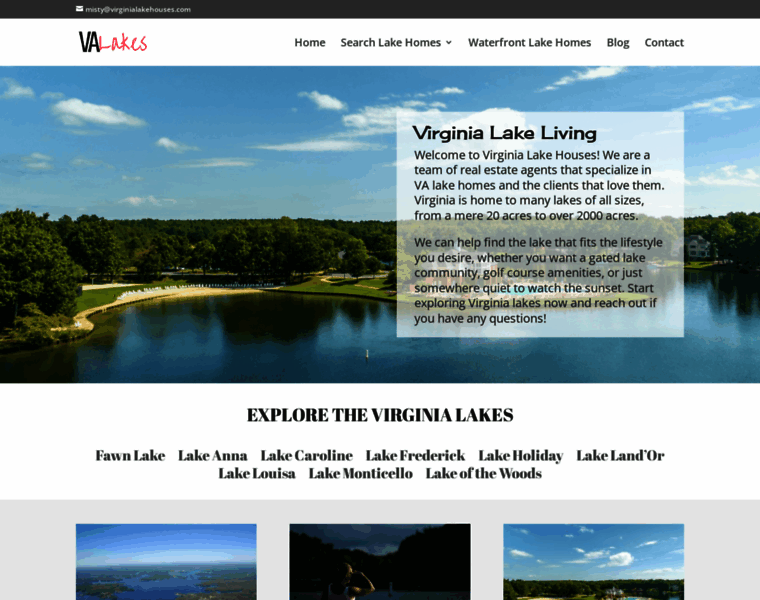 Virginialakehouses.com thumbnail