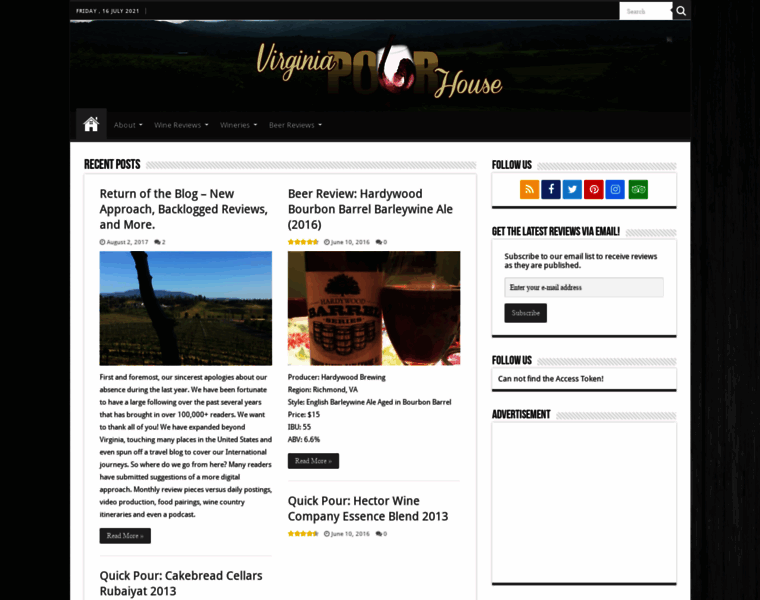 Virginiapourhouse.com thumbnail