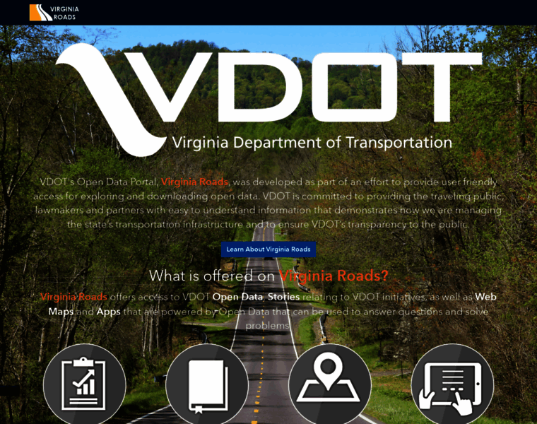 Virginiaroads.org thumbnail