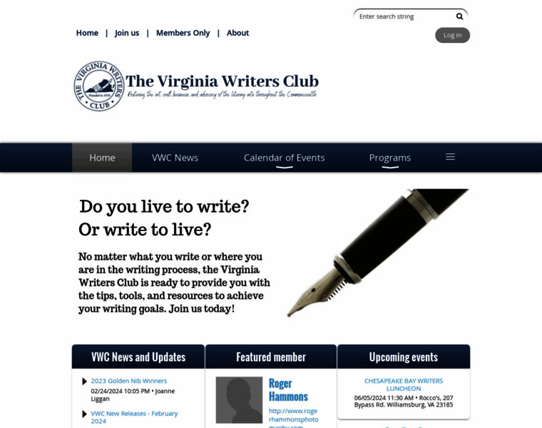 Virginiawritersclub.org thumbnail