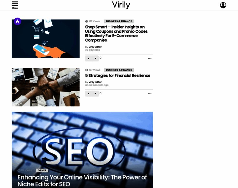 Virily.com thumbnail