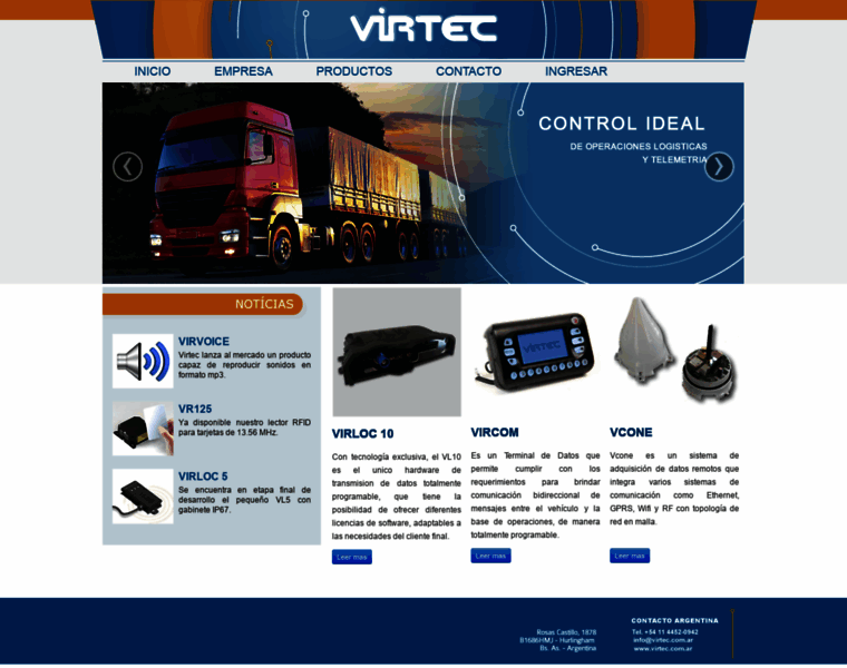 Virtec.com.ar thumbnail