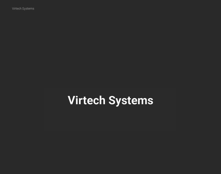 Virtechsystems.co.za thumbnail