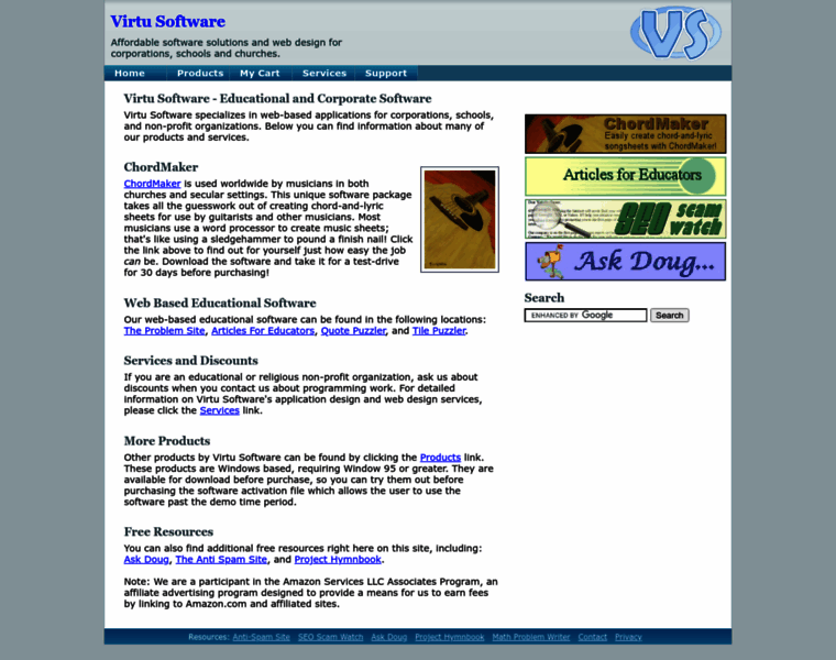 Virtu-software.com thumbnail