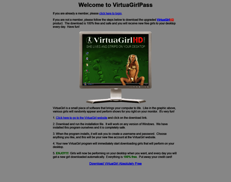Virtuagirlpass.com thumbnail