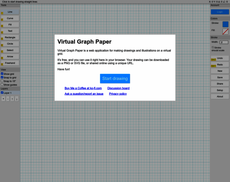 Virtual-graph-paper.com thumbnail