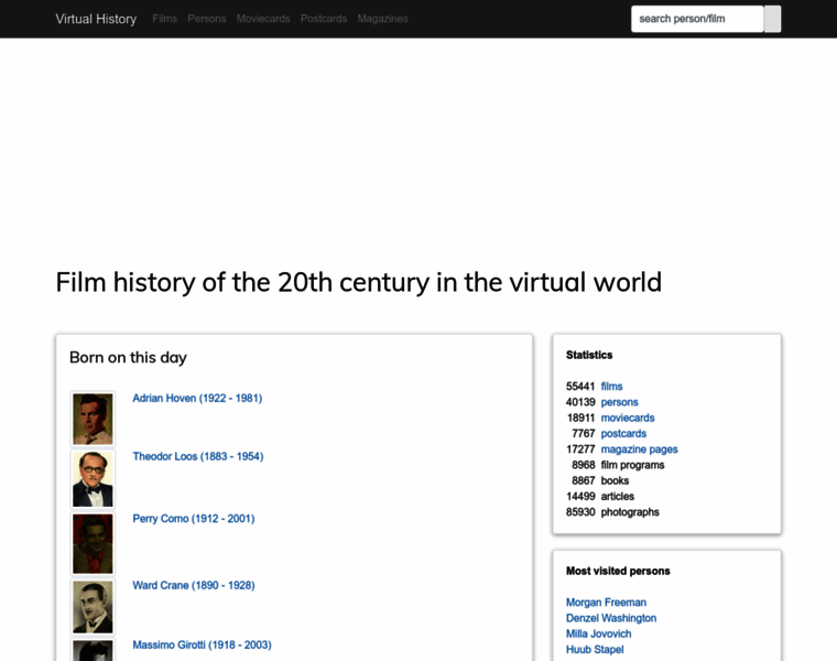 Virtual-history.com thumbnail