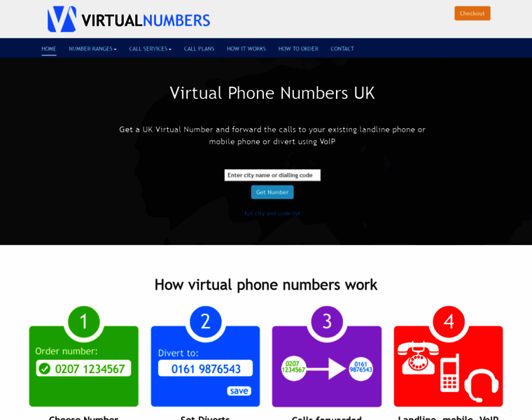 Virtual-numbers.co.uk thumbnail