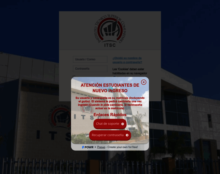 Virtual.itsc.edu.do thumbnail