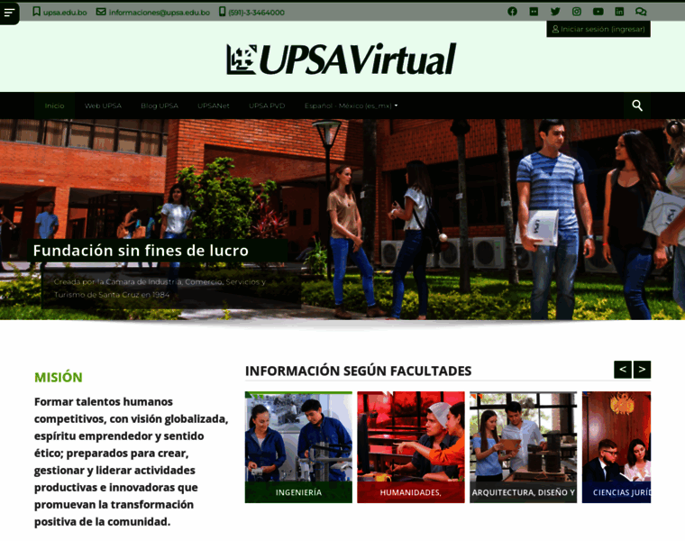 Virtual.upsa.edu.bo thumbnail