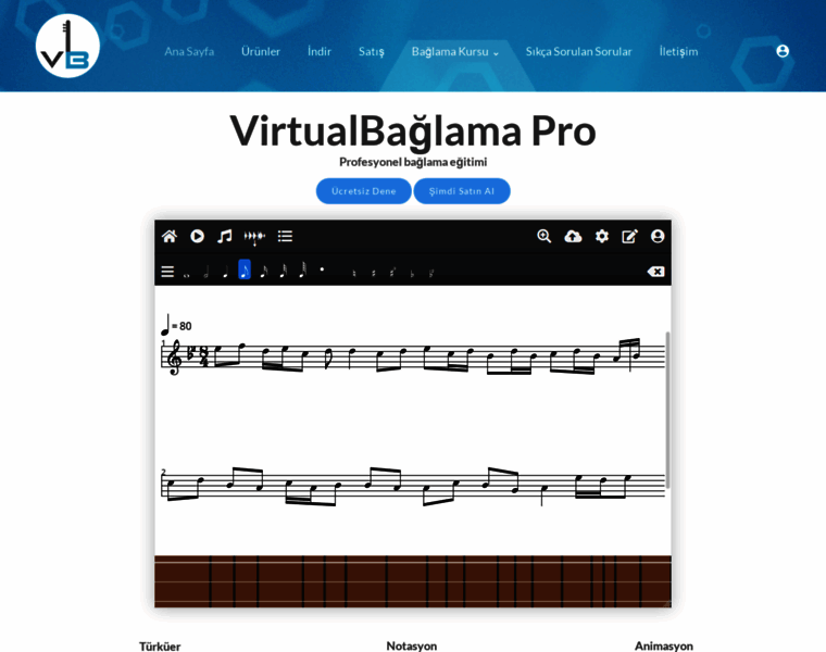 Virtualbaglama.com thumbnail