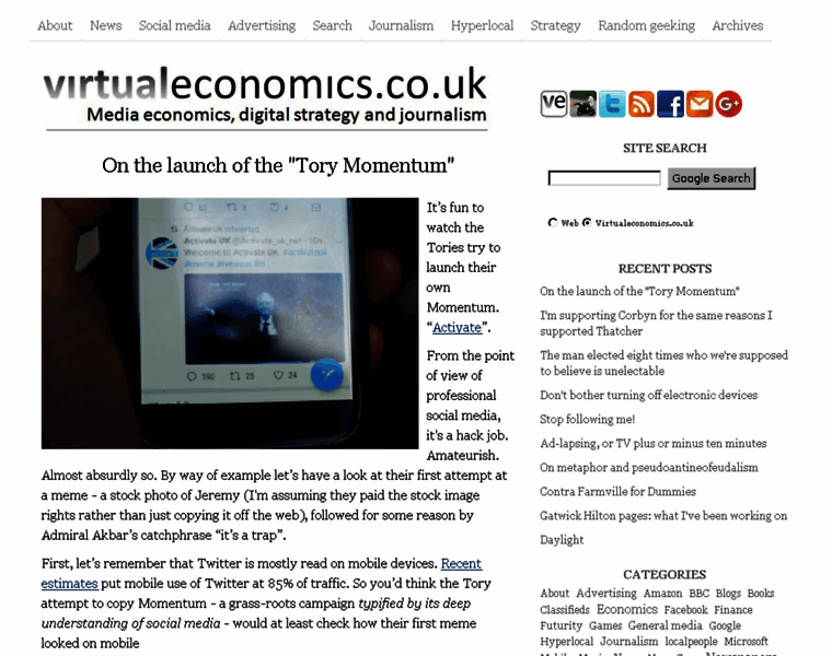 Virtualeconomics.co.uk thumbnail