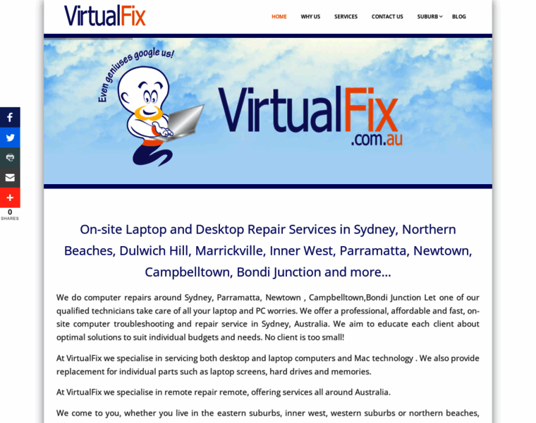 Virtualfix.com.au thumbnail