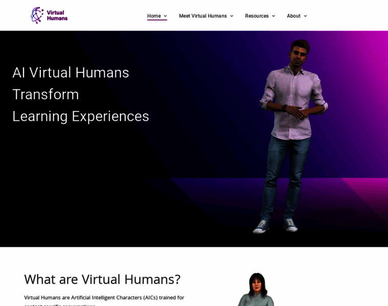 Virtualhumans.io thumbnail