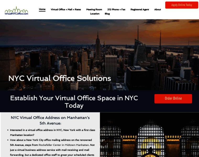 Virtualnycoffice.com thumbnail