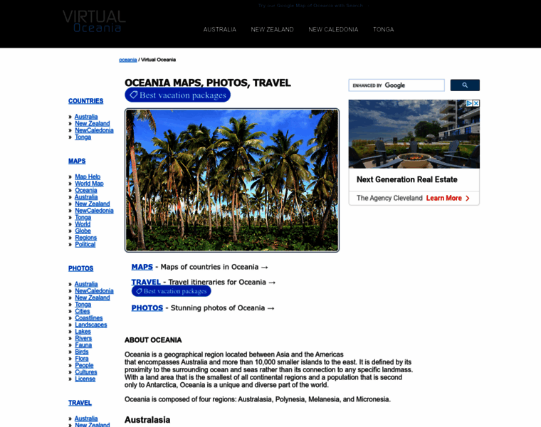 Virtualoceania.net thumbnail