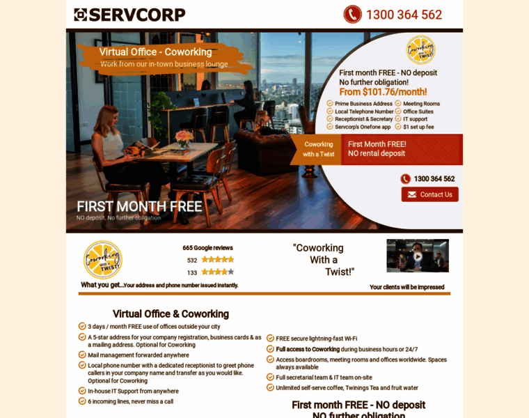 Virtualoffice.servcorp.com.au thumbnail